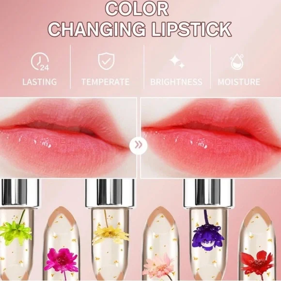 Color Changing Flower Lipstick - Picture 9 of 15
